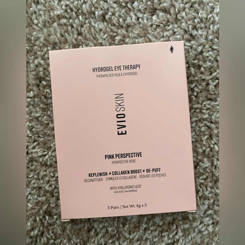 Evio Skin Hydrogel Eye Therapy. Set of 3. Sealed. New Box.